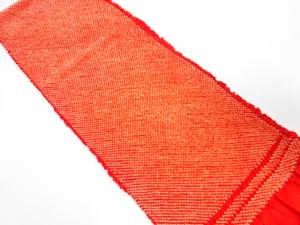 正絹　振袖用　絞り　帯揚げ